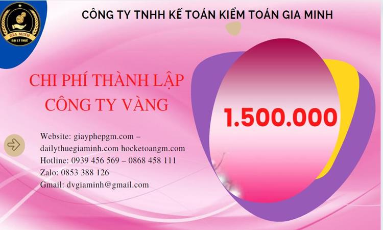 Đăng ký thành lập công ty vàng bạc ở Huyện Thanh Liêm