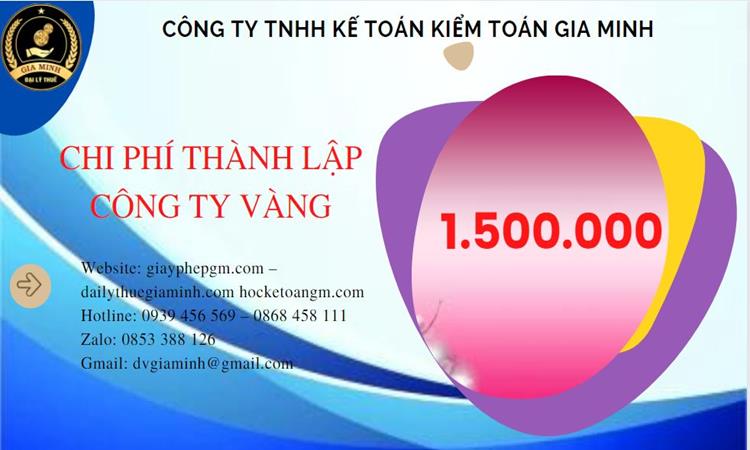 Đăng ký thành lập công ty vàng bạc ở Huyện Thới Lai