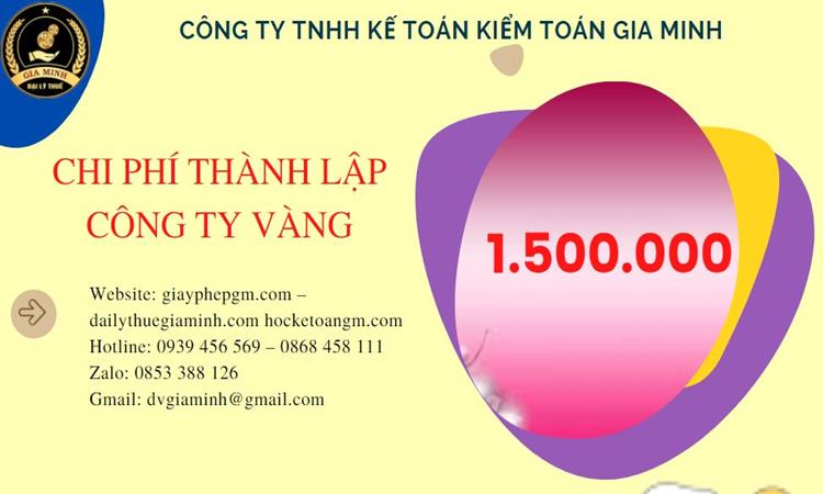 Đăng ký thành lập công ty vàng bạc ở Huyện Thường Tín