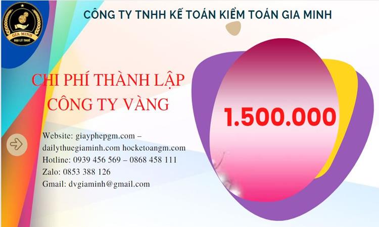 Đăng ký thành lập công ty vàng bạc ở Kiên Giang