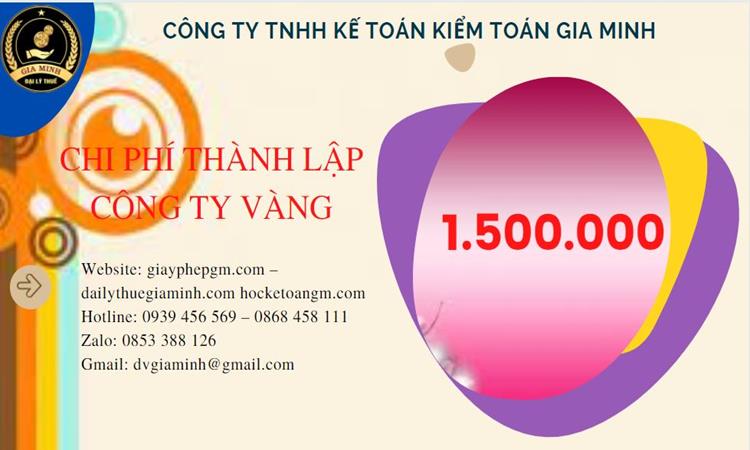 Đăng ký thành lập công ty vàng bạc ở Lâm Đồng