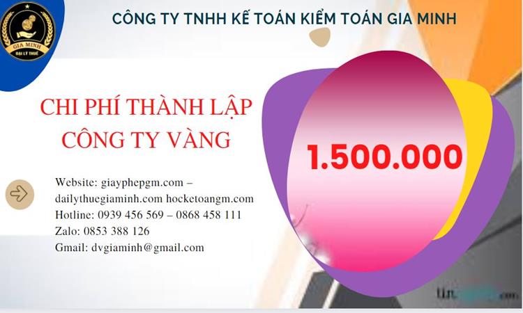 Đăng ký thành lập công ty vàng bạc ở Long An