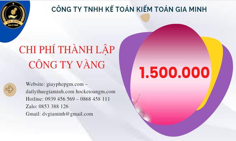 Đăng ký thành lập công ty vàng bạc ở Ninh Bình