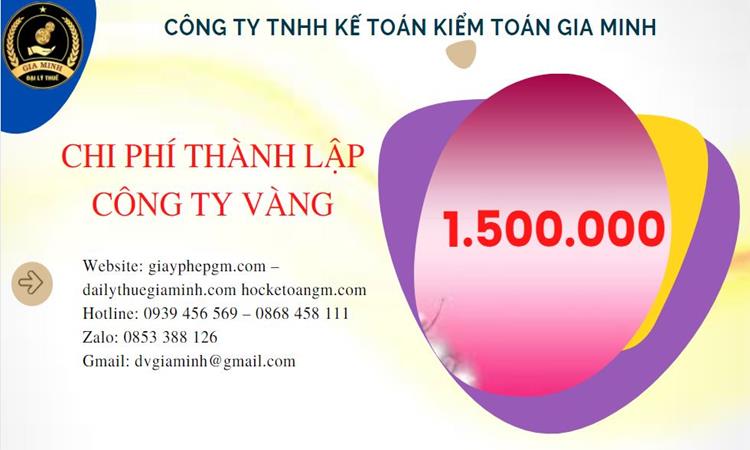 Đăng ký thành lập công ty vàng bạc ở Ninh Thuận