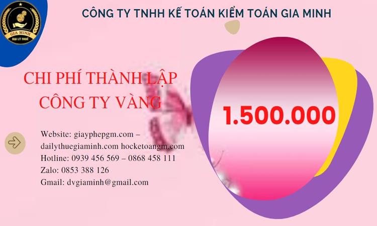 Đăng ký thành lập công ty vàng bạc ở Quận 12