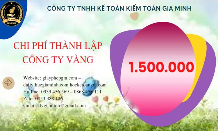 Đăng ký thành lập công ty vàng bạc ở Quận 8