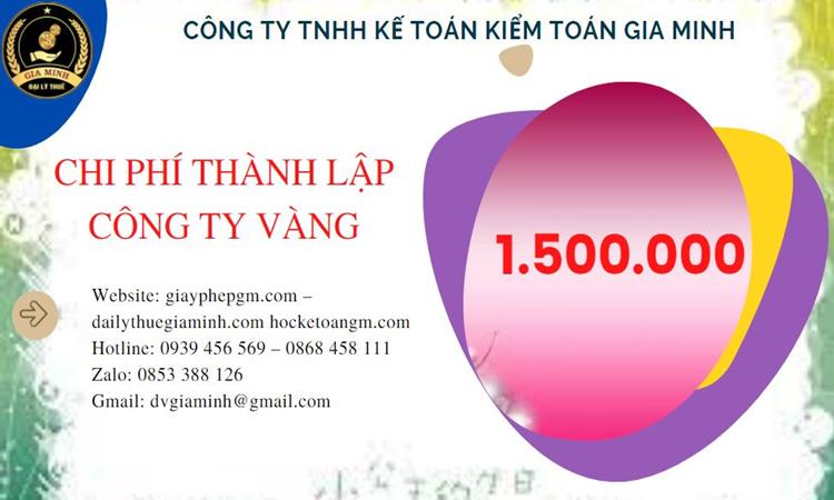 Đăng ký thành lập công ty vàng bạc ở Quận Bình Thạnh
