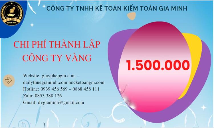 Đăng ký thành lập công ty vàng bạc ở Quận Nam Từ Liêm