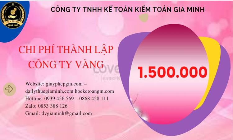 Đăng ký thành lập công ty vàng bạc ở Quận Ninh Kiều