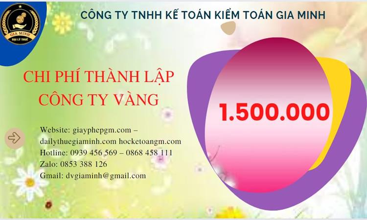 Đăng ký thành lập công ty vàng bạc ở Quận Phú Nhuận