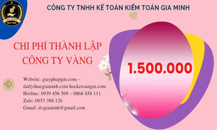 Đăng ký thành lập công ty vàng bạc ở Quận Tây Hồ