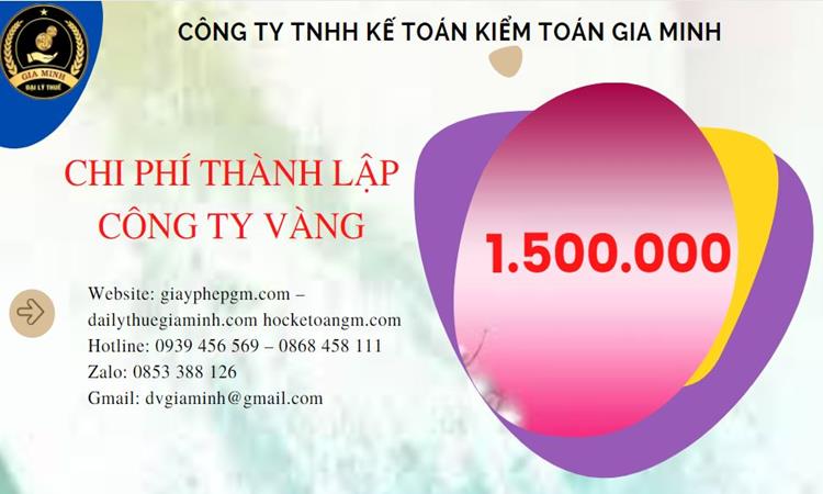 Đăng ký thành lập công ty vàng bạc ở Quận Thốt Nốt