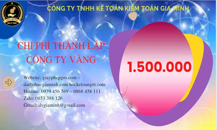 Đăng ký thành lập công ty vàng bạc ở Quảng Trị