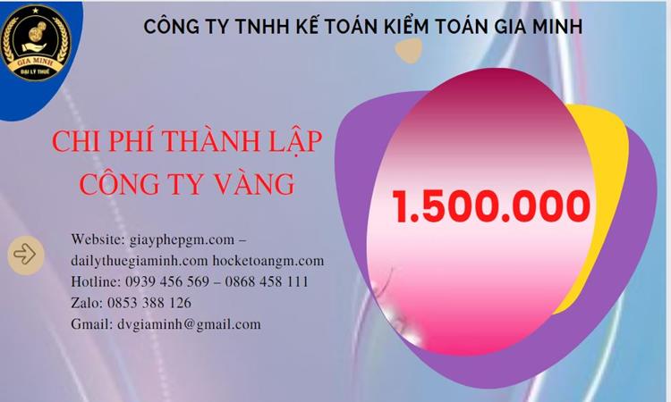 Đăng ký thành lập công ty vàng bạc ở Thành phố Phủ Lý