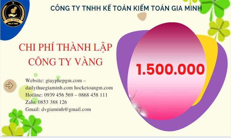 Đăng ký thành lập công ty vàng bạc ở Thừa Thiên Huế