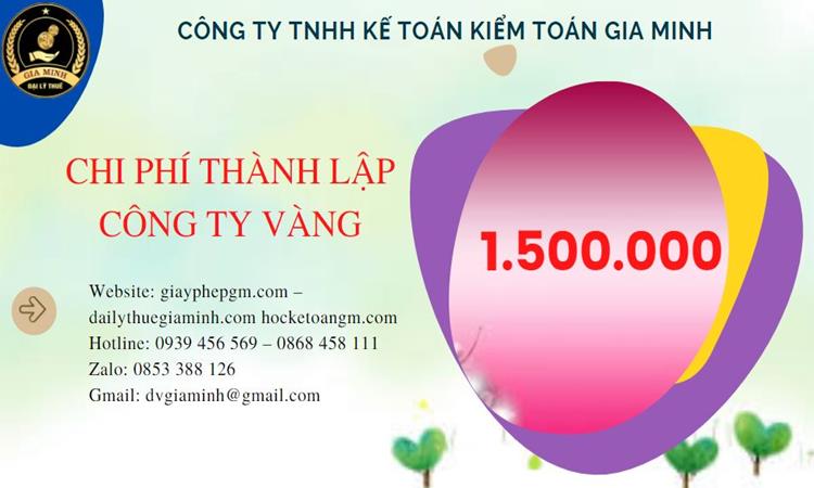 Đăng ký thành lập công ty vàng bạc ở TT Huế