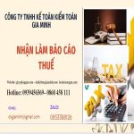 NHẬN LÀM BÁO CÁO THUẾ HÀNG THÁNG GIÁ RẺ TẠI HUYỆN PHÚ XUYÊN 14 Dịch vụ báo cáo thuế hàng tháng giá rẻ tại Huyện Phú Xuyên