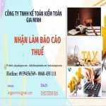 NHẬN LÀM BÁO CÁO THUẾ HÀNG THÁNG GIÁ RẺ TẠI HUYỆN SÓC SƠN 14 Dịch vụ báo cáo thuế hàng tháng giá rẻ tại Huyện Sóc Sơn