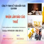 NHẬN LÀM BÁO CÁO THUẾ HÀNG THÁNG GIÁ RẺ TẠI QUẬN CẦU GIẤY 14 Dịch vụ báo cáo thuế hàng tháng giá rẻ tại Quận Cầu Giấy