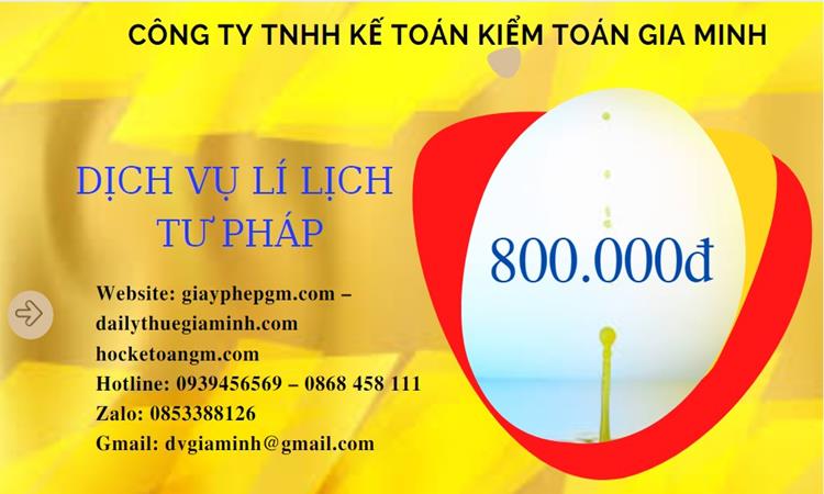Dịch vụ làm lý lịch tư pháp tại Cao Bằng 5 Dịch vụ đăng ký lý lịch tư pháp tại Cao Bằng