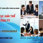 Thủ tục giải thể chi nhánh công ty TNHH 2 thành viên ở Thị Xã Sơn Tây 6 Dịch vụ giải thể chi nhánh công ty TNHH 2 thành viên ở Thị Xã Sơn Tây