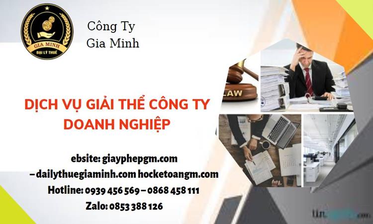 Dịch vụ giải thể công ty doanh nghiệp tại Đắk Nông 