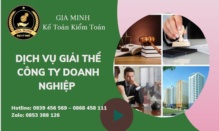Dịch vụ giải thể công ty doanh nghiệp tại Huyện Bình Chánh