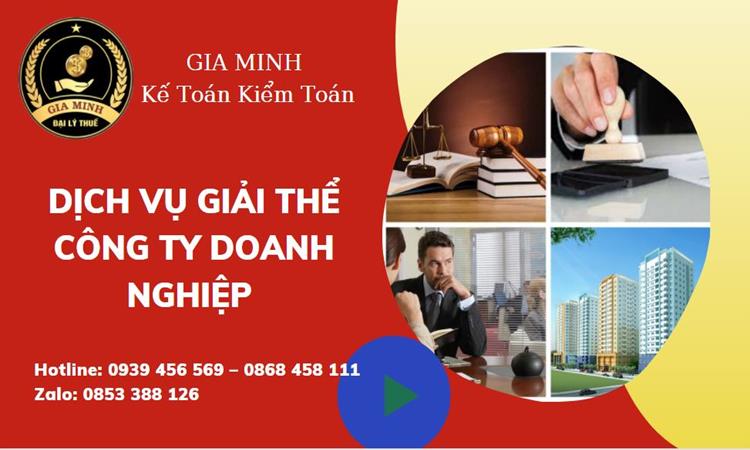 Dịch vụ giải thể công ty doanh nghiệp tại Huyện Cờ Đỏ