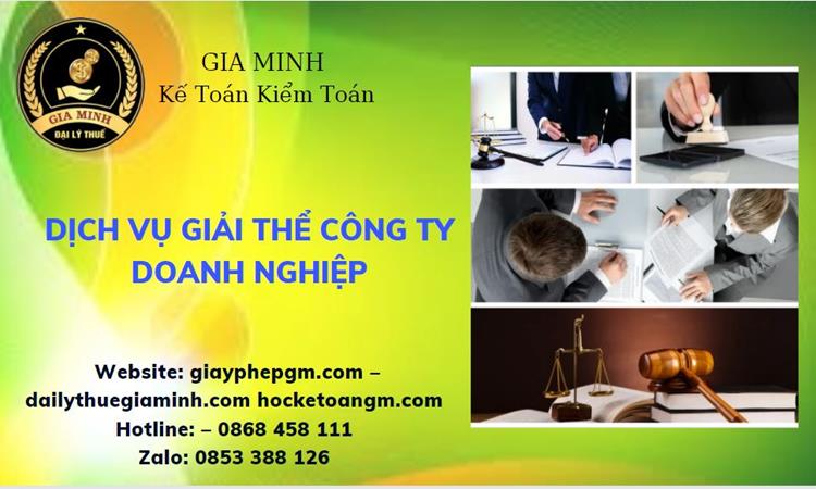 Dịch vụ giải thể công ty doanh nghiệp tại Huyện Hóc Môn