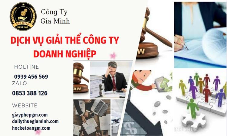 Dịch vụ giải thể công ty doanh nghiệp tại Huyện Tiên Lữ 