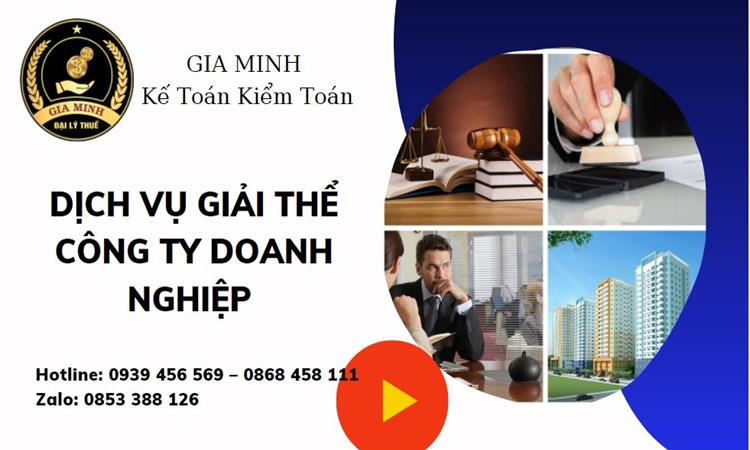 Dịch vụ giải thể công ty doanh nghiệp tại Huyện Yên Mỹ 