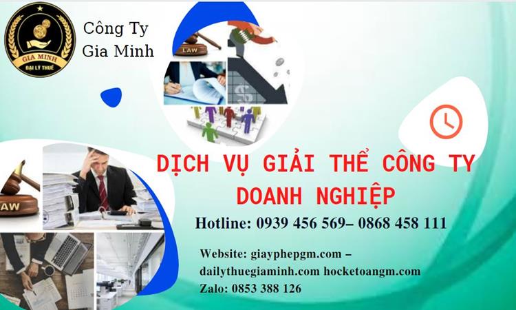 DỊCH VỤ GIẢI THỂ CÔNG TY DOANH NGHIỆP TẠI QUẬN 4 4 Dịch vụ giải thể công ty doanh nghiệp tại Quận 4