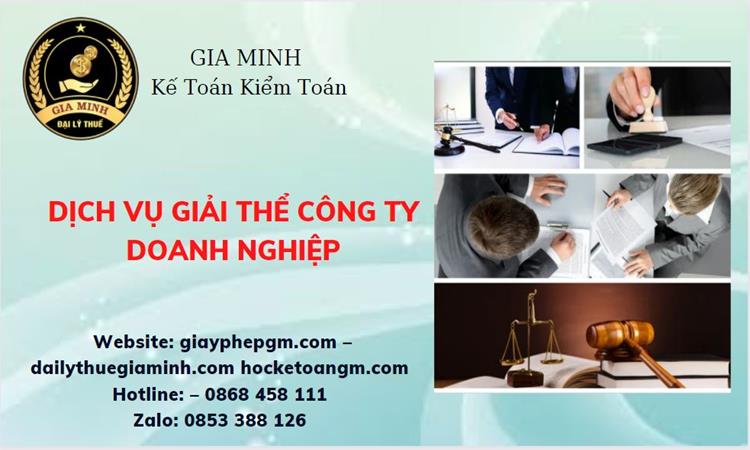 Dịch vụ giải thể công ty doanh nghiệp tại Quận Ba Đình