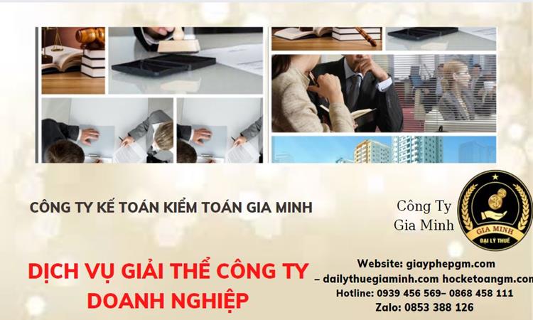 DỊCH VỤ GIẢI THỂ CÔNG TY DOANH NGHIỆP TẠI QUẬN CẦU GIẤY 4 Dịch vụ giải thể công ty doanh nghiệp tại Quận Cầu Giấy