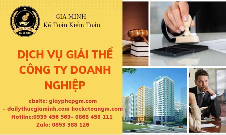 Dịch vụ giải thể công ty doanh nghiệp tại Quận Nam Từ Liêm