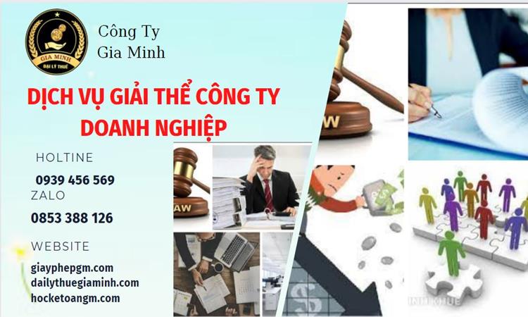 Dịch vụ giải thể công ty doanh nghiệp tại Quận Thủ Đức