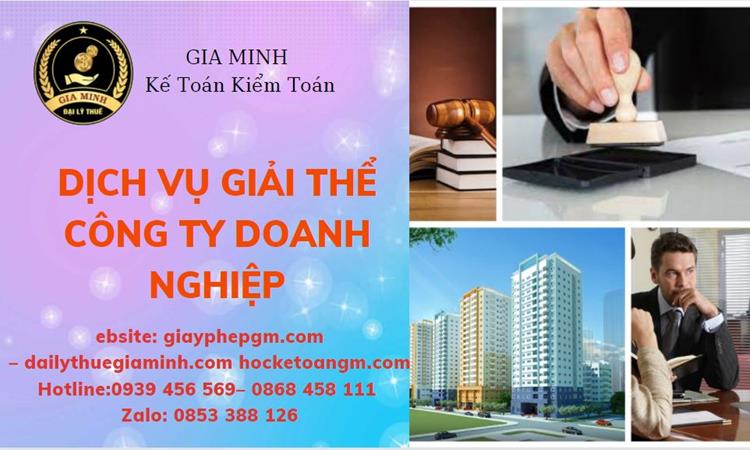 Dịch vụ giải thể công ty doanh nghiệp tại TP Hưng Yên 