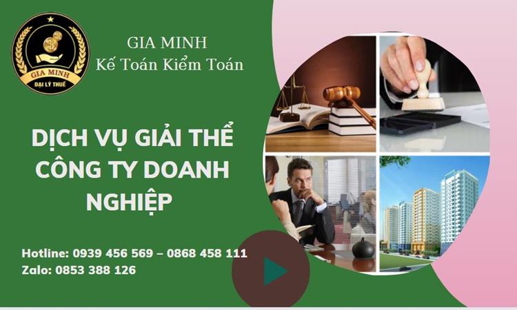 Dịch vụ giải thể công ty doanh nghiệp tại Yên Bái 