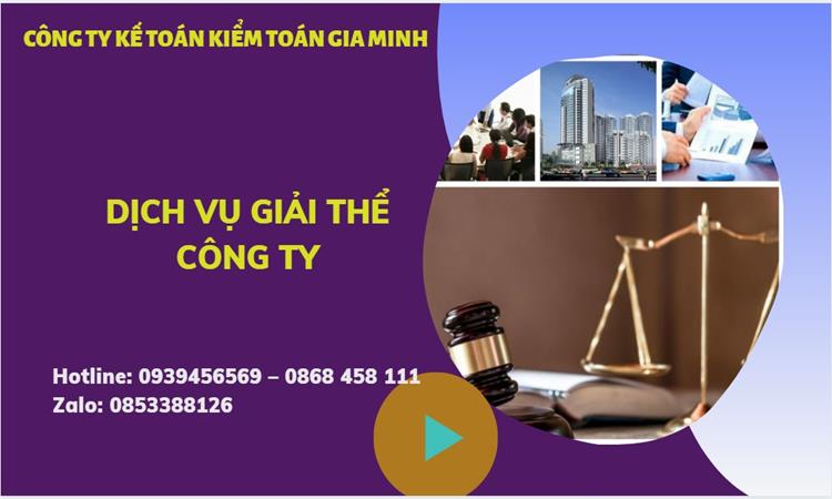 Dịch vụ giải thể công ty tại Bắc Ninh trọn gói