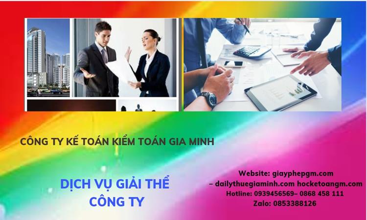 Dịch vụ giải thể công ty tại Bình Phước trọn gói