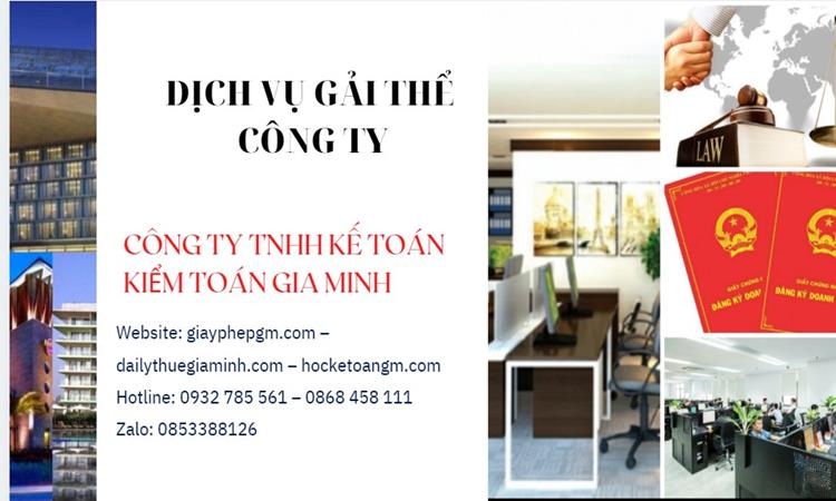 Dịch vụ giải thể công ty tại Bình Thuận trọn gói