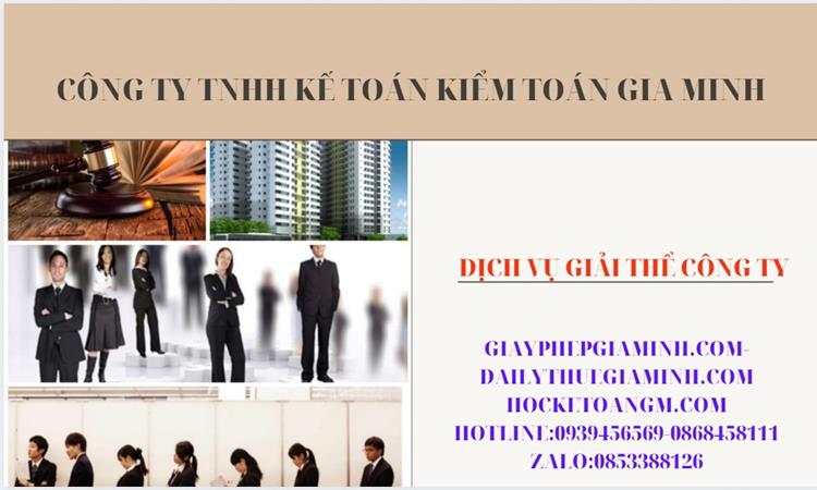 Dịch vụ giải thể công ty tại Đà Nẵng trọn gói