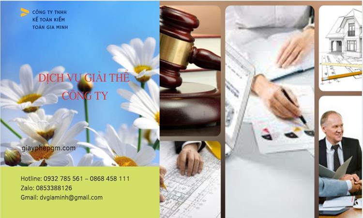 Dịch vụ giải thể công ty tại Đắk Nông trọn gói