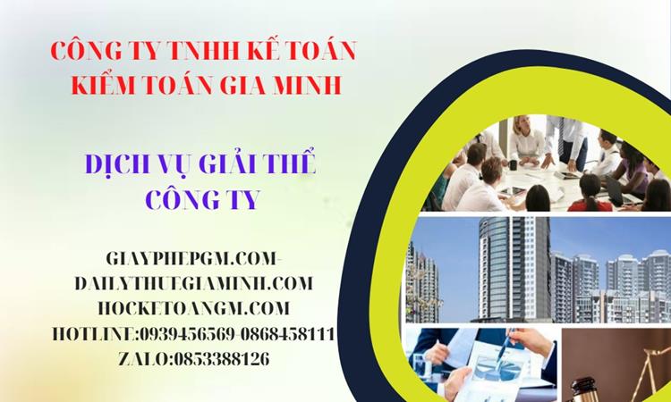 Dịch vụ giải thể công ty tại Kon Tum trọn gói