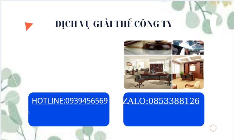 Dịch vụ giải thể công ty tại Lạng Sơn trọn gói