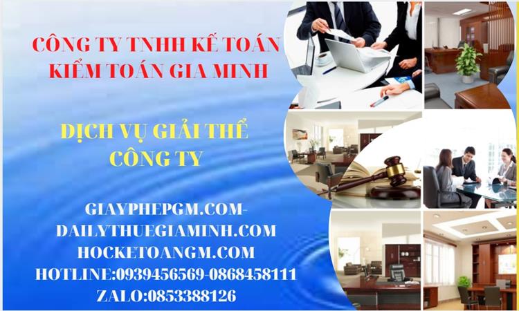 Dịch vụ giải thể công ty tại Ninh Bình trọn gói