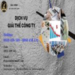 Dịch vụ giải thể công ty tại Thanh Hóa uy tín đảm bảo