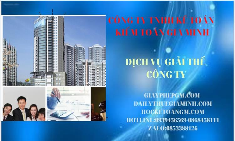 Dịch vụ giải thể công ty tại TP Đà Nẵng trọn gói