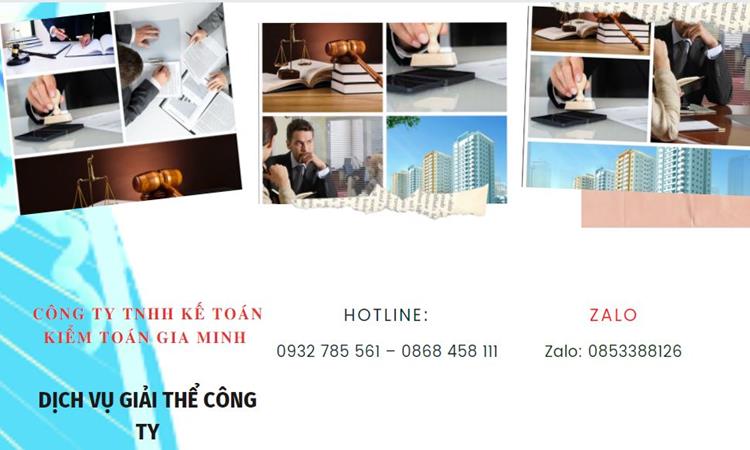 Dịch vụ giải thể công ty trọn gói nhanh gọn tại Bắc Giang