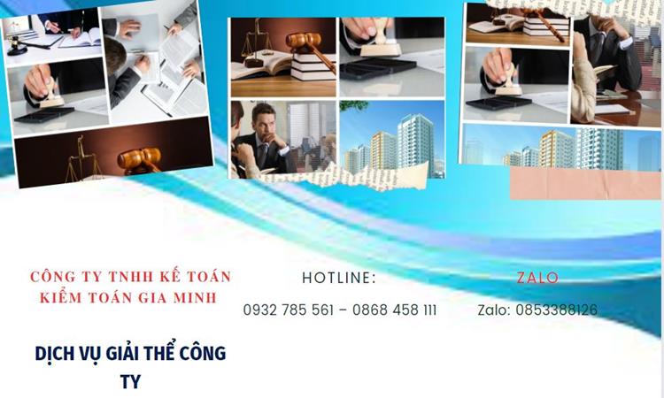 Dịch vụ giải thể công ty trọn gói nhanh gọn tại Điện Biên